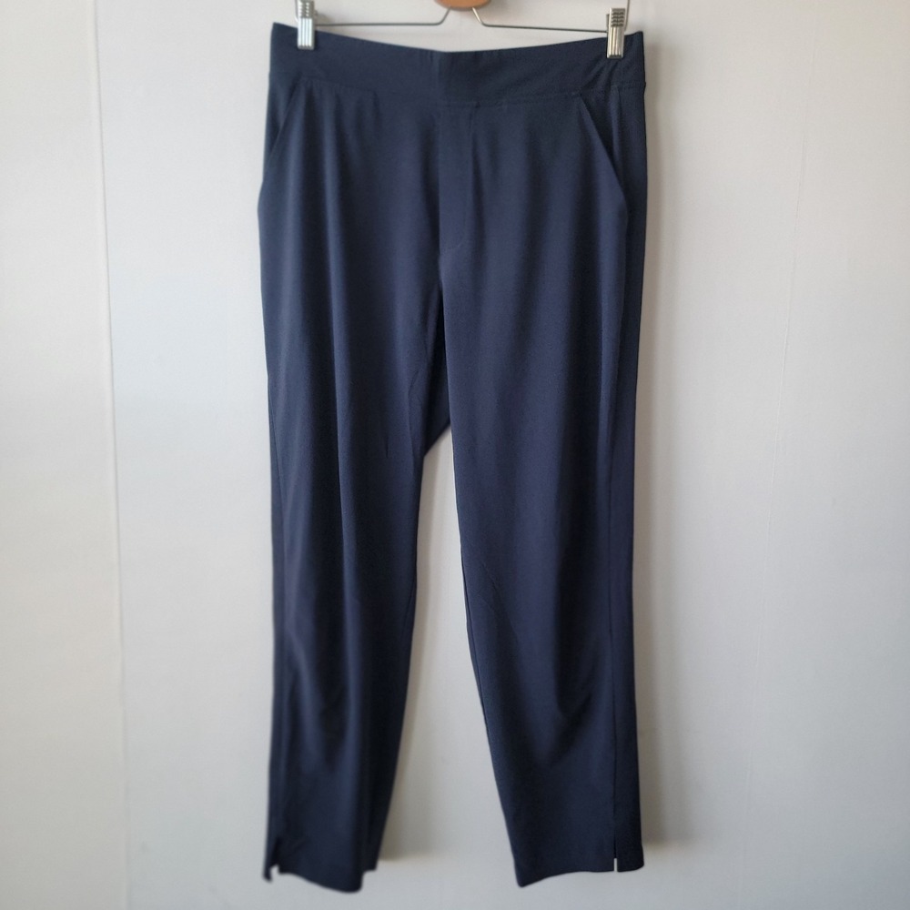 athleta womens Brooklyn Mid Rise Ankle Pant sz 12 Wrinkle-resistant tailored fit